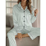 Pajama Outfit Set Waistband Trousers