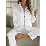 Pajama Outfit Set Waistband Trousers