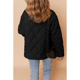 Button Quilted Puffer Jacket (Pre Order 2/15)