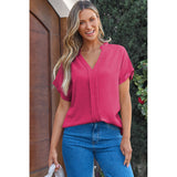 Batwing Sleeve Lightweight Blouse