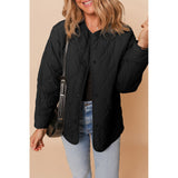 Button Quilted Puffer Jacket (Pre Order)