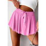 High Waist Lined Tennis Skorts