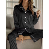 Pajama Outfit Set Waistband Trousers