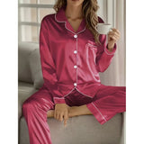 Pajama Outfit Set Waistband Trousers