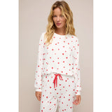 Long Sleeve Top Drawstring Lounge Pant Set