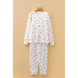 Long Sleeve Top Drawstring Lounge Pant Set