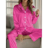 Pajama Outfit Set Waistband Trousers