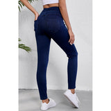 High Waist Stretchy Slim Fit Jeans