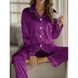 Pajama Outfit Set Waistband Trousers