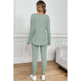 Long Sleeve Leggings Two Pieces Lounge Set